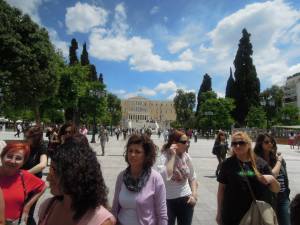 at Syntagma square